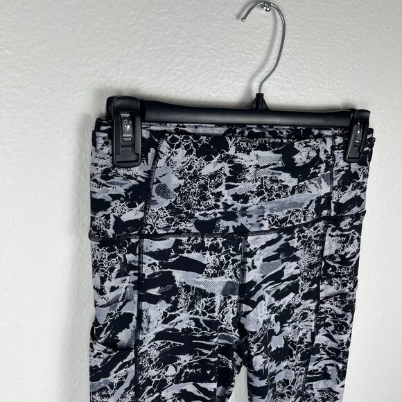 Lululemon | Fast & Free 7/8 Tight II Nulux 25, Interlaced Starlight Black, size6 - Picture 3 of 10